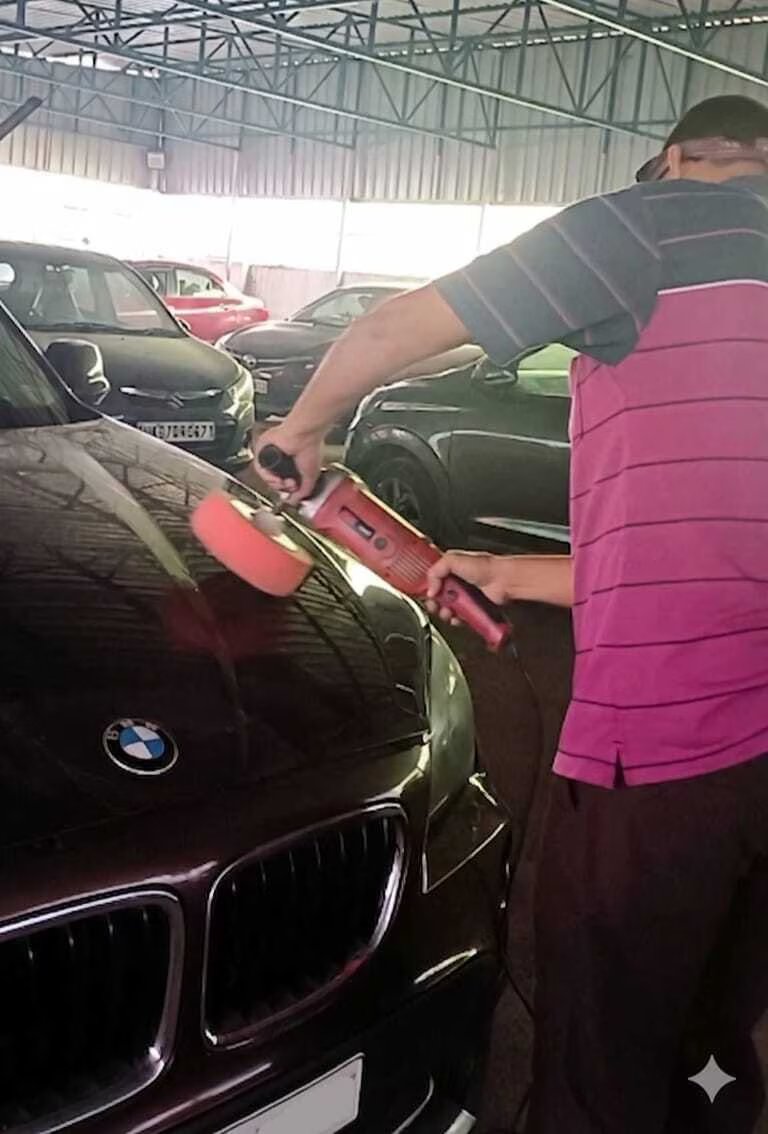 Premium wax polishing